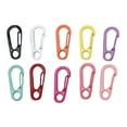thumbnail image 5 of 10pack Personality Car Keychains Car Key Rings Holder Small Key Buckles for Organizing Home and Travel Essential, 5 of 9