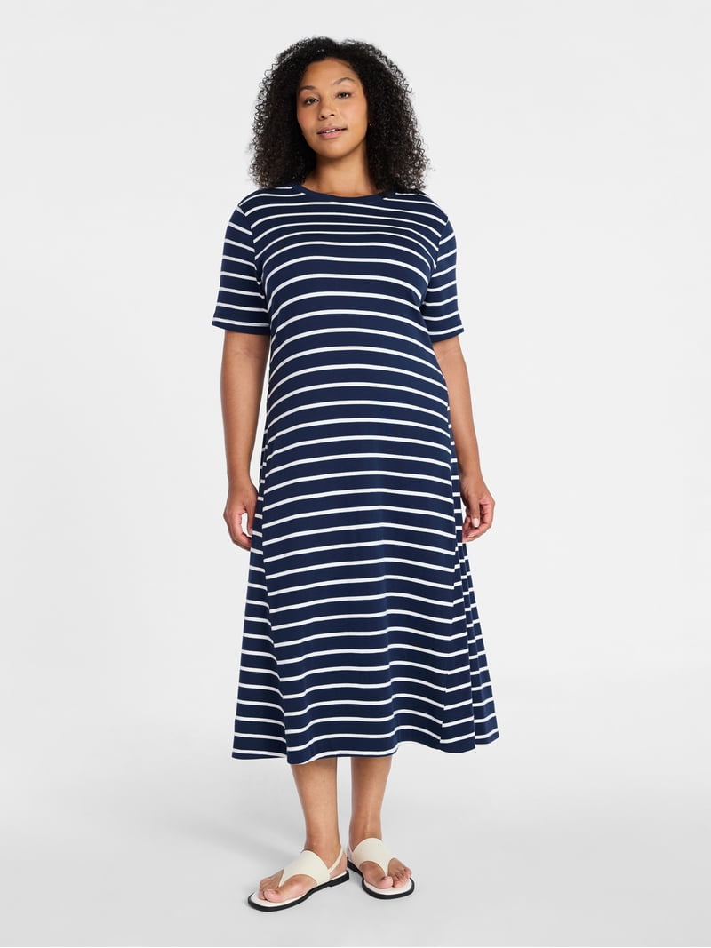 smocked midi dress floral The Charlie Flower Print Smocked Midi Dress – Thread + Seed
