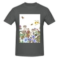 thumbnail image 4 of Bingfone Herbs And Wildflowers Men'S Loose Fit Short-Sleeve Pocket T-Shirt, 4 of 7
