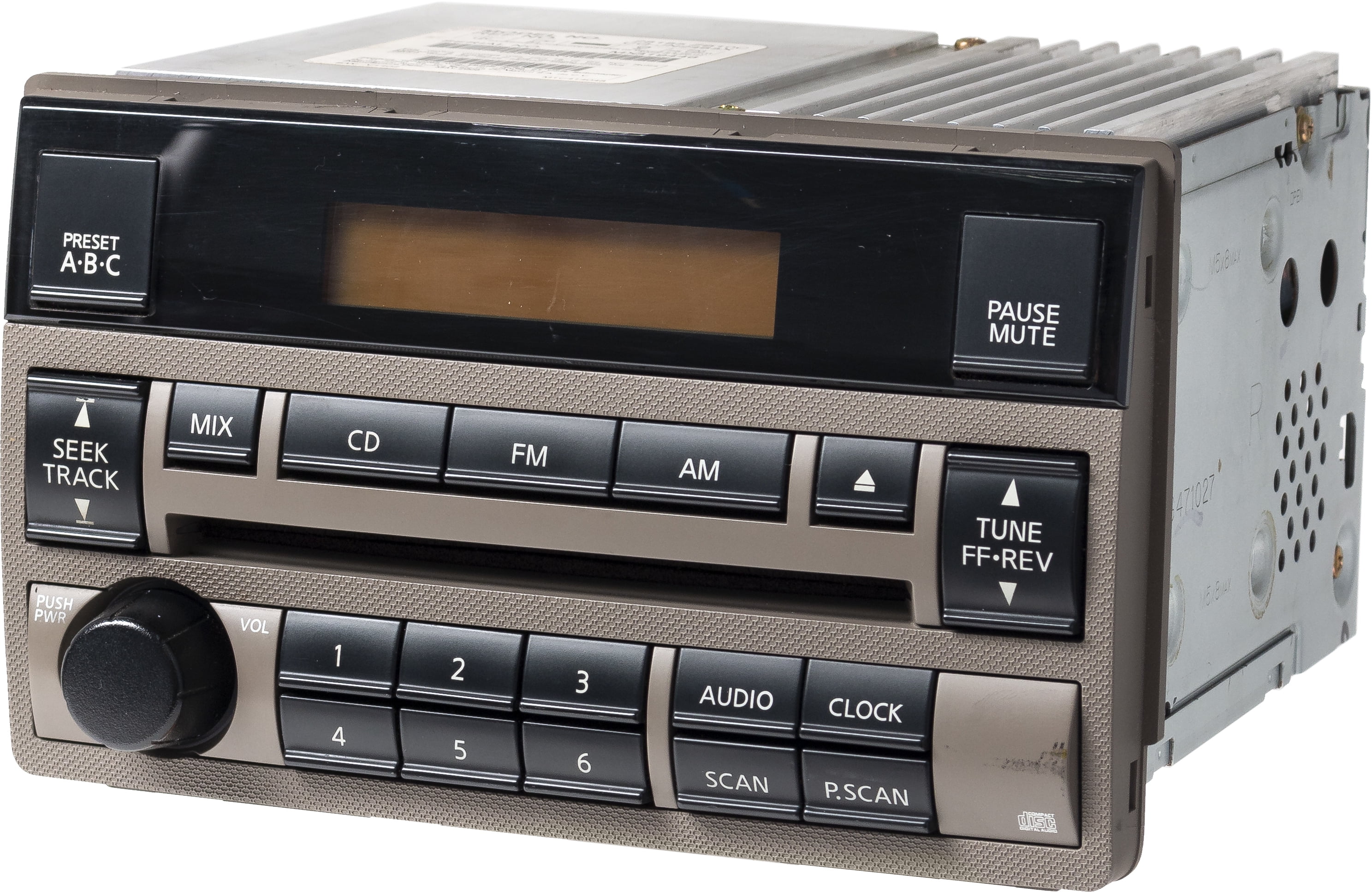 Restored 2005-2006 Nissan Altima AM FM Radio Single Disc CD Player Part Number 28185ZB10C (Refurbished)