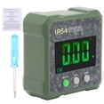 thumbnail image 1 of TFixol Détecteur d'Angle Numérique Compact avec Base Magnétique, Écran Rétroéclairé LCD, Camouflage Vert, Résolution de 0,05°, Précision de ±0,2°, Plage de 4x90°, Comprend Tournevis et Manuel, 1 of 6