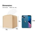thumbnail image 2 of HAHDAXIA 2 Pcs Tissue Box Cover, Modern Square Cube Covers PU Leather Tissue Storage Box Cover for Home Bathroom Countertop Office Decor(Beige), 2 of 7