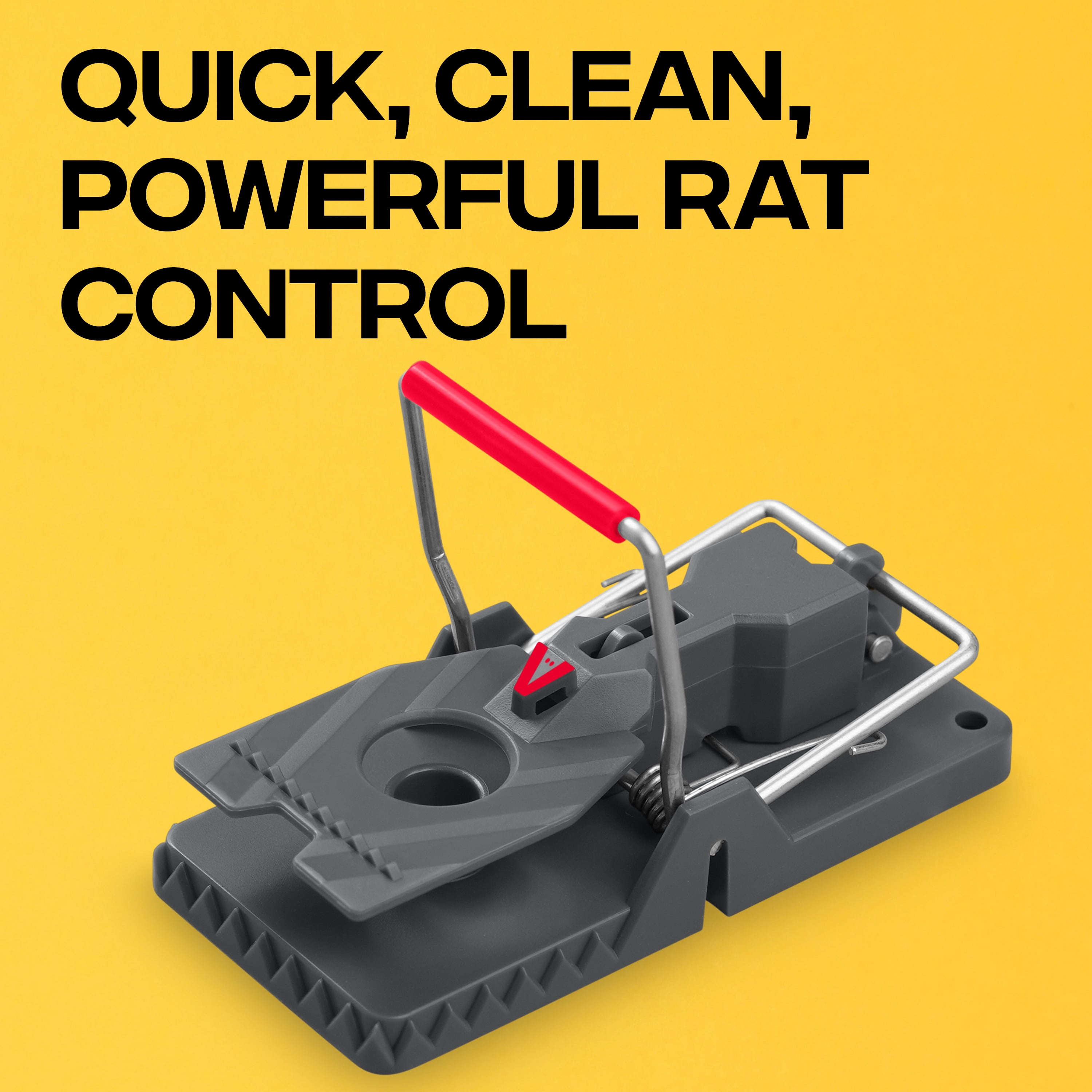 Victor Power Kill Rat Trap - Easy to Set Rat Trap - Plastic Rat Trap - Use Indoors or Outdoors