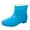 Blue, variant on LIJCC Women's Short Ankle Rain Boots Lightweight Rain Boots Rubber Water Proof Booties Non Slip Warm Rubber Shoes Rain Boots with Comfy Insoles for Outdoor
