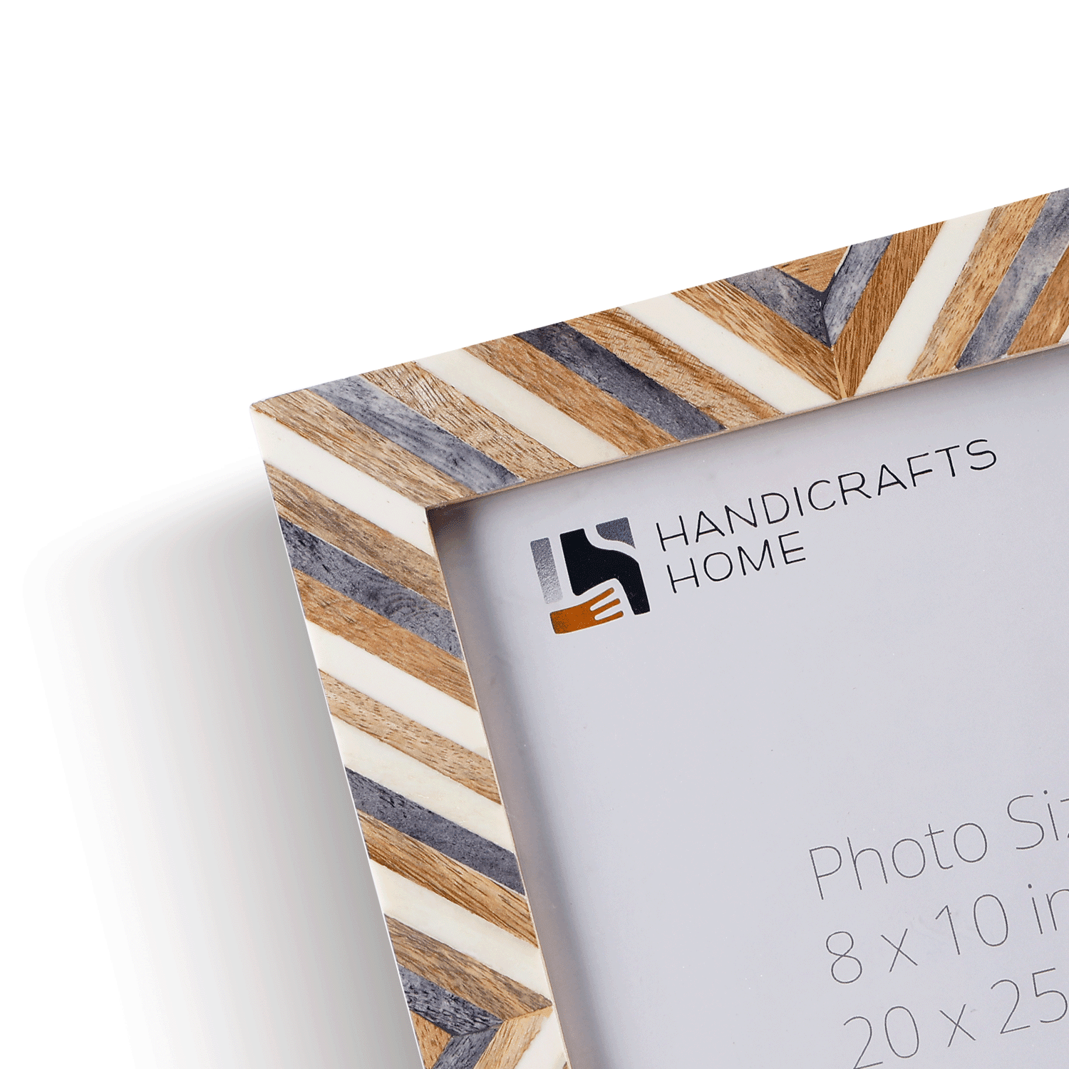 Handicrafts Home Decorative Picture Frames - Modern Trendy Wooden Photo Frame for Table Top and Wall - Daze, 8x10 inches
