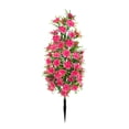 thumbnail image 2 of Outdoor Dianthus Flower Ground Plug Simulation Plants Ground Nail Decoration Courtyard Garden Ground Fake Flowers, 2 of 6