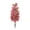 Red, variant on Pink Artificial Flowers Outdoor, Artificial Dianthus with Ground Stakes, Fake Carnation Plants for Garden Decor, UV Resistant Yard Patio Landscaping Flowers, No Maintenance Outdoor Decor