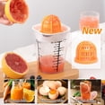 thumbnail image 4 of Exprimidor Manual Multifuncional , Exprimidor de Limones, 600 Ml (20 Onzas) para Jugo de Fruta y Mermelada (), 4 of 5