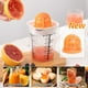 thumbnail image 4 of Exprimidor Manual Multifuncional , Exprimidor de Limones, 600 Ml (20 Onzas) para Jugo de Fruta y Mermelada (), 4 of 5