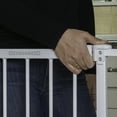 thumbnail image 5 of Ingenuity Ozzy & Kazoo Extra Tall Walk -Through Safety Gate (White), 5 of 8