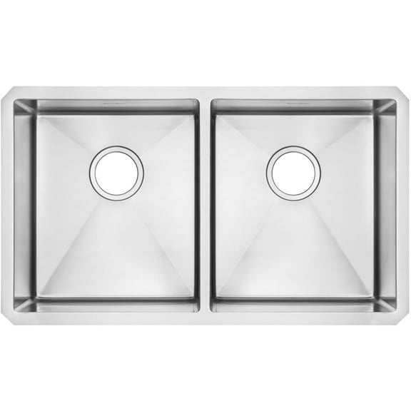 American Standard 18Db.9291800 Pekoe 29" Double Basin Stainless Steel Kitchen Sink For
