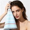 thumbnail image 5 of RBCKVXZ Hand Towels - Soft Cotton | Highly Absorbent Hotel spa Bathroom Towel | Face Towels Bath | Blue, 5 of 8