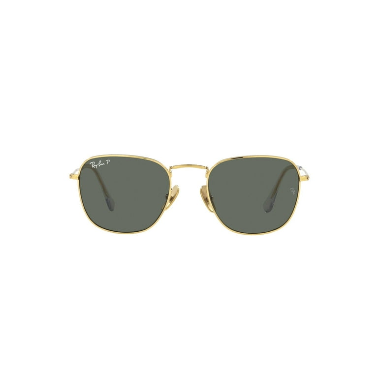Ray Ban FRANK RB 8157 Metal Unisex Square Polarized Sunglasses
