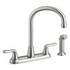 American Standard Colony Soft 2-Handle Kitchen Faucet with Handspray in Chrome