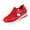 Red, variant on CHWshoes Shoes For Women Sneakers Slip Ons Canvas Shoes Fashion Casual Summer Low Top Platform Walking Flats Loafers,Black Size 36