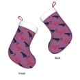 thumbnail image 3 of Naloa Leopard Print Christmas Stockings Decorations, Xmas Ornaments, DIY Personalized Farmhouse Decor for Home Family Party Tree, 3 of 7
