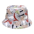 thumbnail image 2 of ZSQDM Male's and Female's Casual Fisherman's Hat 3D Printed Pattern Tie Dye Double Basin Hat Outdoor Visor beanie of Men Trucker Hats Women Bucket Hats Chair Leg Caps, 2 of 3