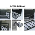 thumbnail image 5 of 100Fens Magnetic Spice Storage Rack Organizer For Refrigerator And Oven,Black Fridge Organizers And Storage, 5 of 6