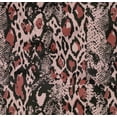 thumbnail image 4 of oneOone Cotton Poplin Twill Light Pink Salmon Fabric Leopard & Snake Animal Skin Fabric For Sewing Printed Craft Fabric By The Yard 56 Inch Wide, 4 of 4