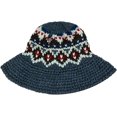 thumbnail image 2 of CoCopeaunts Men Bucket Hat Wide Brim Ethnic Style Knitted Hats Retro Outing Jacquard Weave Warmth Hand-Woven Fisherman Hat, 2 of 8