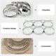 thumbnail image 3 of Utensilios de cocina para horno profesionales, anillo para salsa de Pizza, sartén para Pizza, suministro para hornear, 2 uds., 3 of 8