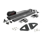 Rough Country - 70679 - 20-inch Black Series Single Row CREE LED Light Bar & Grille Mounts Kit (Wrangler TJ / LJ) for Jeep: 97-06 Wrangler TJ 4WD, 04-06 Wrangler Unlimited LJ 4WD
