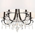 thumbnail image 6 of 6625-MK-CL-MWP Crystorama Lighting Othello - 5 Light Chandelier-21 Inches Tall and 24 Inches Wide     -Traditional Installation, 6 of 13