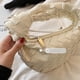 thumbnail image 3 of Bolso con nudo de cuero de vaca real, tejido hecho a mano, bolsos de gran capacidad, Poq -GSL, 3 of 4