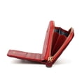 thumbnail image 4 of Nueva Cartera De Párrafos Cortos Para Tarjetas De Crédito Con Cremallera Pequeña Tarjeta De Crédito Para Dama Rojo Small, 4 of 5