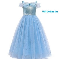 Girls Princess Dress Birthday Party Halloween Christmas Carnival Cosplay Costume