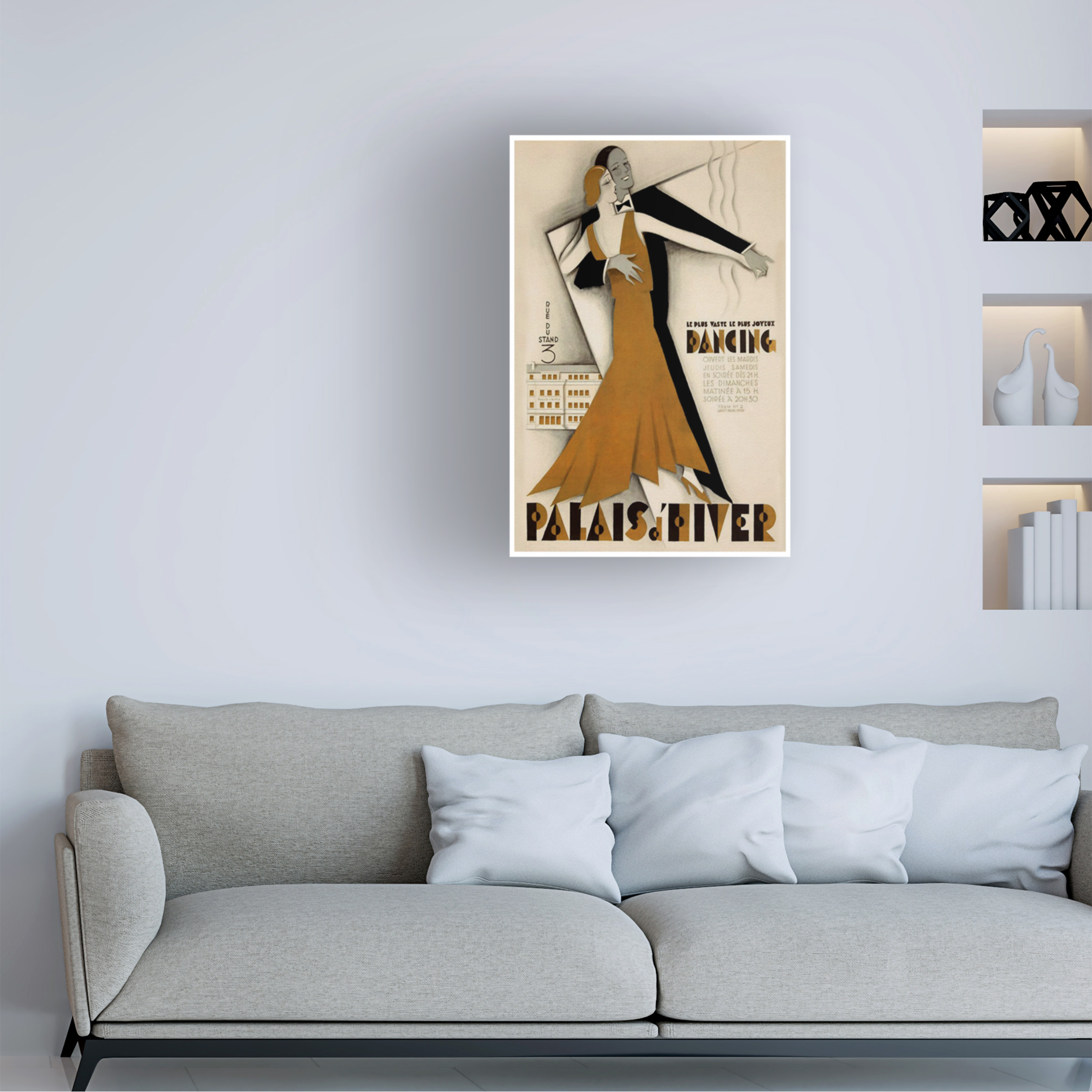 Trademark Fine Art 'Ads Local 19' Canvas Art by Vintage Lavoie