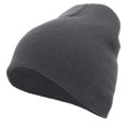 thumbnail image 2 of Pacific Headwear Basic Knit Beanie 601K Graphite Os, 2 of 2