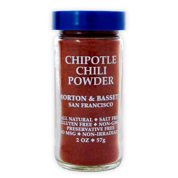 Morton and Bassett Chipotle Chili Powder, 2.0 oz