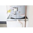 thumbnail image 3 of KMG 24 in. x 24 in. x 2-1/2 in. 26-Gauge Galvanized Steel Water Heater Pan with Removable Front, 3 of 3