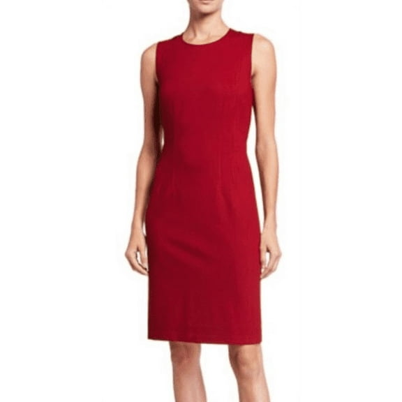 Kobi Halperin MERLOT Lora Sleeveless Sheath Dress, US 2