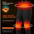 thumbnail image 6 of Ploreser Men's Women Heated Thermal Underwear Set, USB Electric Thermal Underwear, Warm Base Layer Top & Pants (10000mAH Power Supply Optional) For Christmas Gifts, 6 of 10