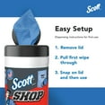 thumbnail image 5 of Scott Shop Blue Wet Towels - 4 Pack, 5 of 5