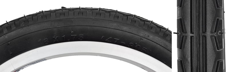 KENDA K50 Black Bicycle Tire 16 X 2.125 Wire Bead 40 PSI Bike for sale online 