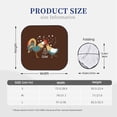 thumbnail image 3 of Haiem Rooster And Chicken Car Windshield Sun Shade (2 Pieces) Foldable Windshield Sun Shade Car Accessories for Truck SUV Pickup-Medium, 3 of 7