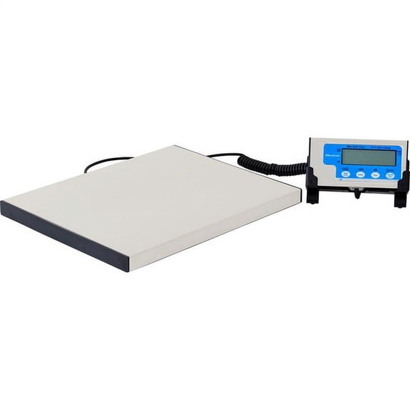 Brecknell Portable Shipping Scale - 400 lb / 181 kg Maximum Weight Capacity - White | Bundle of 2 Each