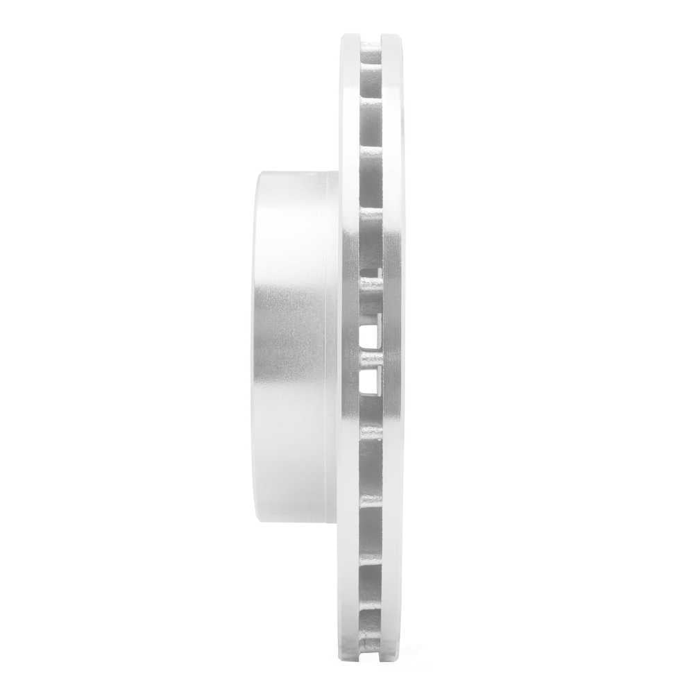 Dynamic Friction Company 631-57000R DFC Brake Rotor - Drilled And Slotted - Silver
