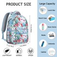 thumbnail image 6 of Hawaii Tropical Wind Palm Leaves Backpack: Perfect Gift for Campus Commute, Durable Lightweight Laptop Daypack for Students, Large Capacity Bookbag for Daily Use, 6 of 6