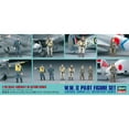 thumbnail image 1 of Hasegawa 1/48 WWII Pilot Figure Set, 1 of 2