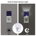 thumbnail image 3 of Fuzoiu Sea Jellyfish Print Dusk to Dawn LED Night Light with Light Sensor, Energy-Efficient Touch-Safe Night Lamp for Home, Office, and Kids' Rooms-EU, 3 of 7