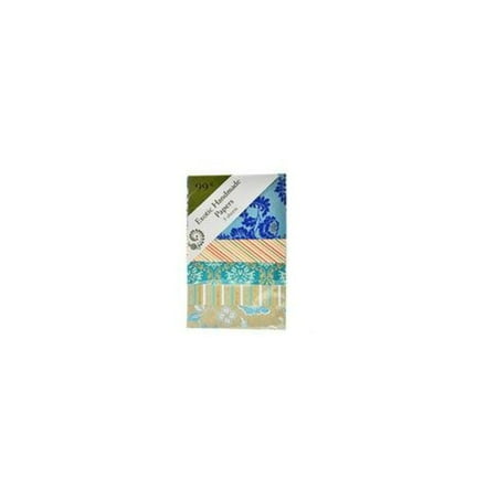 Decorative Computer Paper - Shizen Design Decorative Collage Paper (3 1/2 In. x 5 1/2 In. To 8 1/2 In. x 5 1/2 In. Assorted) (9 Units Included)