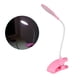 thumbnail image 2 of Interruptor USB Carga Clip-On Conveniente Computadora Portátil Mesa Luz de Lectura Lámpara de Escritorio Rosa, 2 of 3