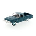 thumbnail image 2 of Diecast Car w/Trailer - 1960 Ford Ranchero Pickup Truck, Green - Motormax 79321 - 1/24 Scale Diecast Model Car, 2 of 3