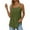 Mint Green, variant on Yubnlvae Ladies' Loose Fit Pleated Square Neck Tank Top - 2025 Summer Sleeveless Flowy Vest Basic Cotton Tee - Casual Streetwear Blouse for Everyday Outings (XS-XXXL) (Blue | L)