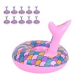 thumbnail image 3 of Soporte Para Flotador De Bebidas, Posavasos Para Bebidas, Multiusos, Conveniente, Fácil De Inflar Para Piscina Para Fiesta En La Playa Amonsee Otros, 3 of 8
