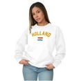 thumbnail image 4 of Dutch Flag Holland Soccer Fan Pride Sweatshirt for Men or Women Brisco Brands S, 4 of 5